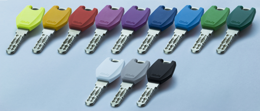 Schlüssel mit Designreide und RFID